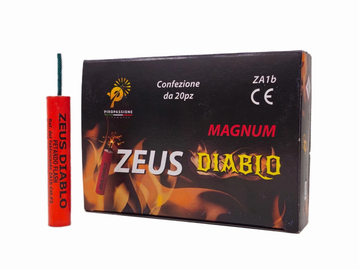 MAGNUM ZEUS DIABLO PETARDO CON MICCIA 20 PZ