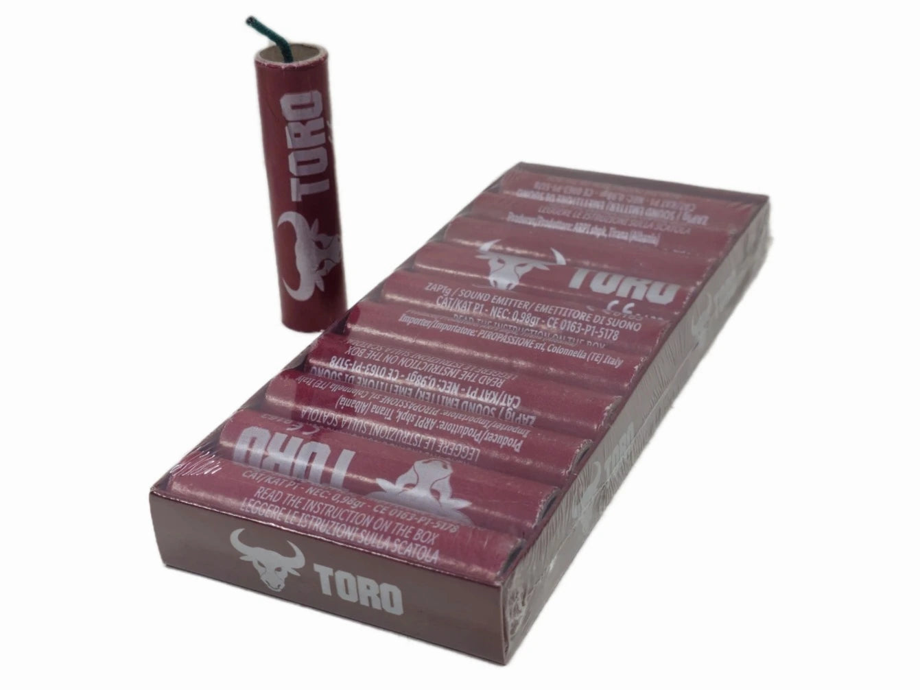 TORO PETARDO CON MICCIA 10 PZ