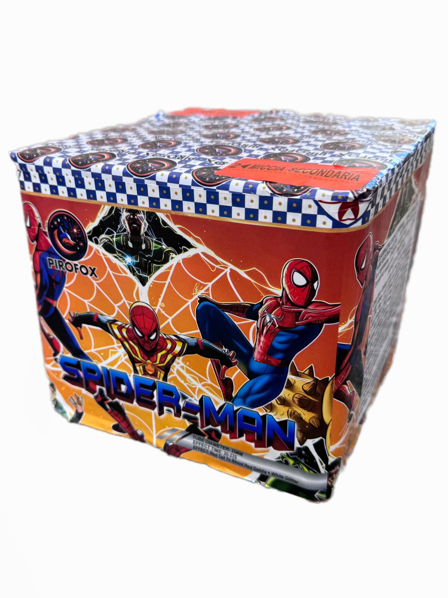 SPIDER MAN BATTERIA 49 LANCI