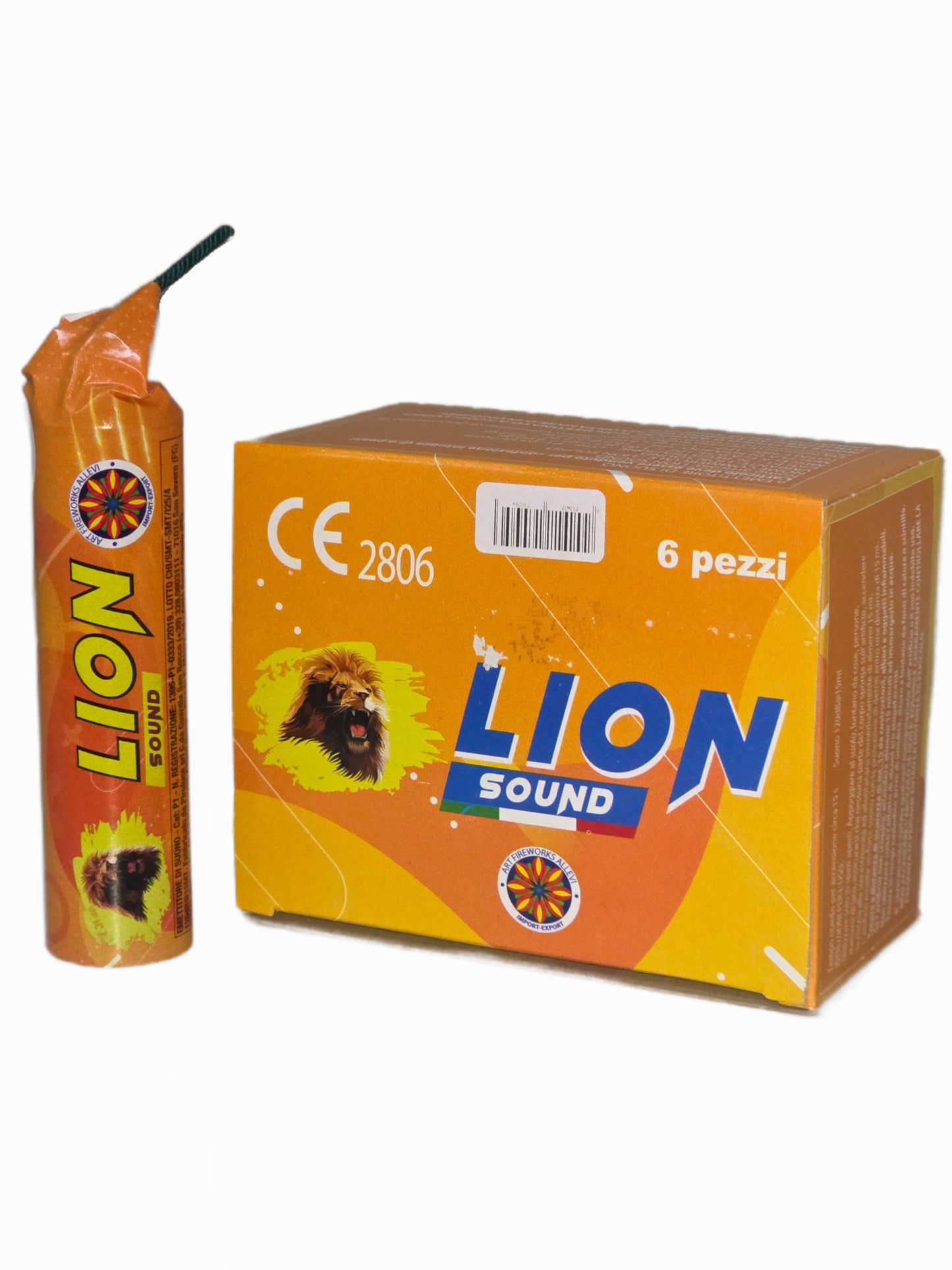 LION PETARDO CON MICCIA