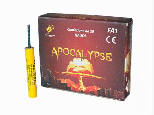 RAUDO APOCALYPSE PETARDO CON MICCIA 20 PZ