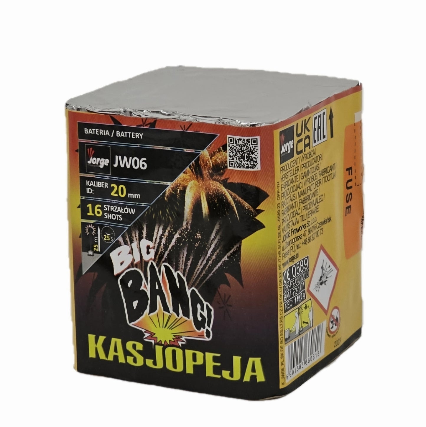 BIG BANG KASJOPEJA BATTERIA 16 LANCI