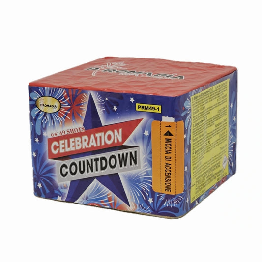 CELEBRATION COUNTDOWN BATTERIA 49 LANCI