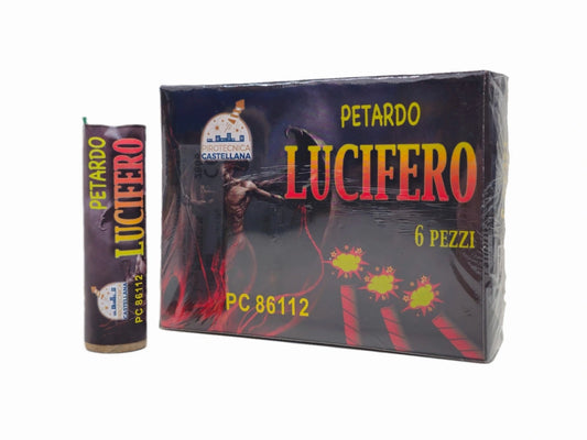 LUCIFERO PETARDO CON MICCIA 6 PZ