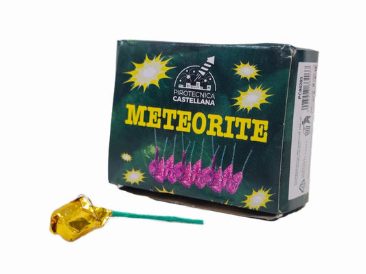 METEORITE PETARDO SCOPPIETANTE CON MICCIA 12 PZ